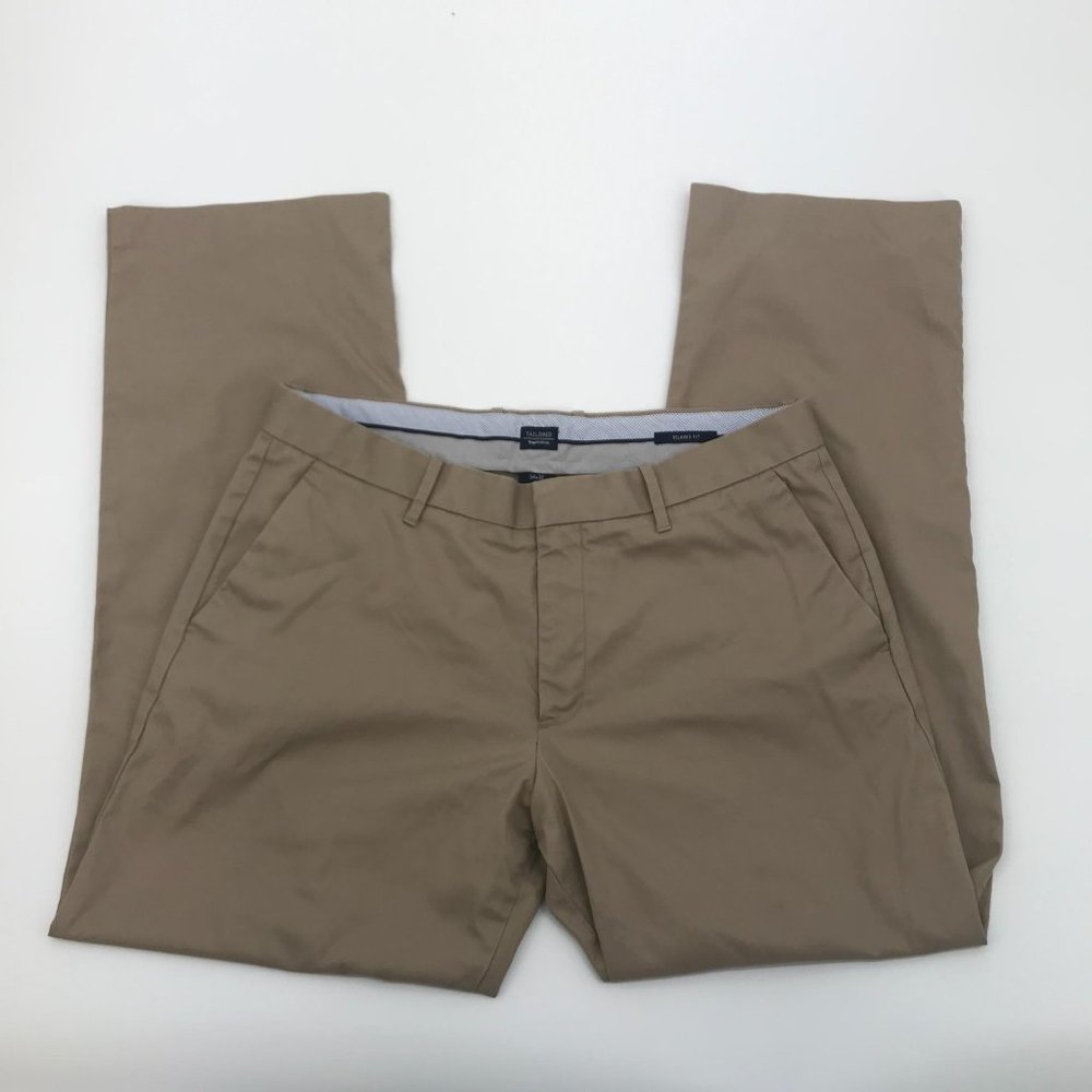 MENS‎ TALBOTS TAN RELAXED FIT KHAKIS